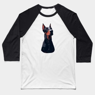 Doberman Dog Dobermann Pinscher Baseball T-Shirt